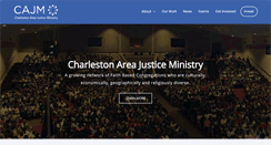 Desktop Screenshot of charlestonareajusticeministry.org